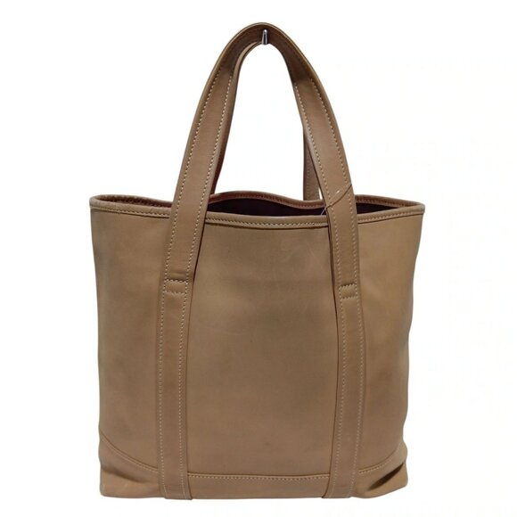 Auth COACH - 9401 Brown Leather Tote Bag - Picture 9 of 11